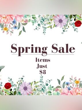 Spring Sale Floral - Pastel Blooms